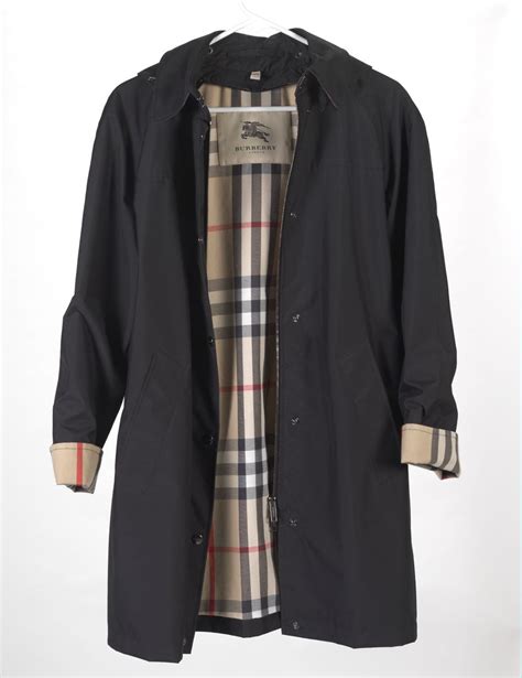 burberry short rain jacket mens|burberry bowpark raincoat.